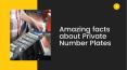 Amazing Facts to Know About Private Number Plates PowerPoint PPT Presentation
