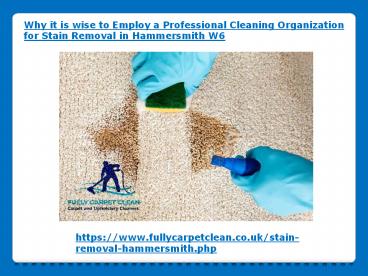 Why it is wise to Employ a Professional Cleaning Organization