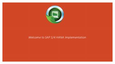 SAP S4 HANA Migration
