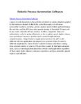 Robotic Process Automation Software PowerPoint PPT Presentation