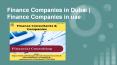 Finance Companies in Dubai | Finance Companies in UAE PowerPoint PPT Presentation