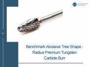 Tree Shape - Radius Premium Tungsten Carbide Burr