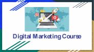Digital Marketing Course