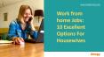 Work from Home for Housewives: 10 Excellent Options PowerPoint PPT Presentation