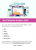 Best Website Builders 2021 PowerPoint PPT Presentation
