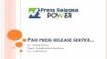 Best Press Release Paid Services - +1 646 204 342 PowerPoint PPT Presentation
