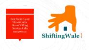 Best Packers and Movers in Chandigarh