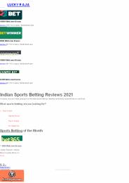 The Best Sports Betting In India