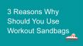 3 Reasons to Choose Workout Sandbags PowerPoint PPT Presentation