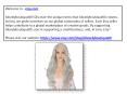 Cosplay Wig Middle Part for Women PowerPoint PPT Presentation