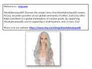 Cosplay Wig Middle Part for Women