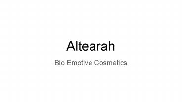 Alterah Bio