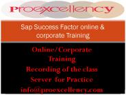 sap success factor training by proexcellency
