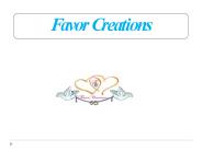 Favor Gift Ideas