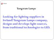 Tungsram Lamps