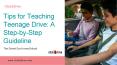Some Tips or guideline for Teaching Teenage Drive PowerPoint PPT Presentation