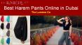 Best Harem Pants online in Dubai - The Lumiere Co PowerPoint PPT Presentation