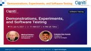 Demonstrations, Experiments, and Software Testing