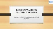Local Washing Machine Repairs in Islington N1