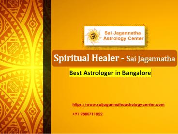 Best Astrologer in Bangalore | Renowned Astrologer Consultation