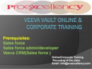 Proexcellency   provides  Veeva Vault  online  training