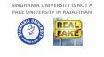 Singhania University not a Fake university in Rajasthan PowerPoint PPT Presentation