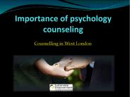 Importance of psychology counseling
