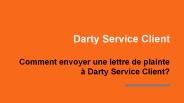 Darty Service Client