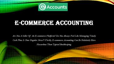 Online accountant UK | Ecommerce accounting services