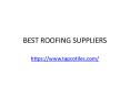 roof tile suppliers in kerala PowerPoint PPT Presentation