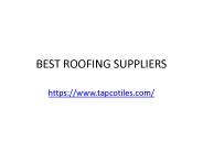 roof tile suppliers in kerala