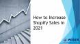 How to Increase Shopify Sales in  2021 PowerPoint PPT Presentation