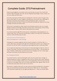 Complete Guide: DTG Pretreatment