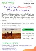 Prepare Your Personal Will Without Any Hassles PowerPoint PPT Presentation