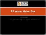 Get PP Water Meter Box