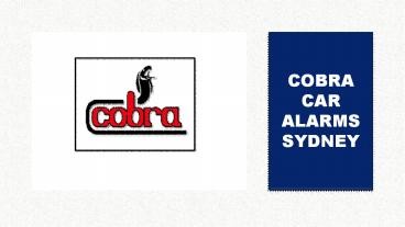 Importance of Choosing the Best Car Alarm