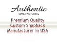 Premium Quality Custom Snapback Manufacturer in USA PowerPoint PPT Presentation