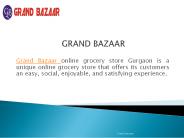 Home delivery grocery Gurgaon