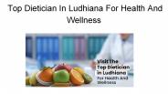 Top Dietician In Ludhiana