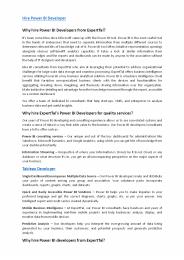 Hire Power BI Developer