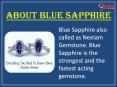 About Blue sapphire PowerPoint PPT Presentation