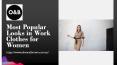 Most Popular Looks in Work Clothes for Women | Olive & Brown PowerPoint PPT Presentation