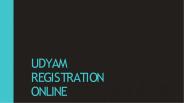 Udyam Registration