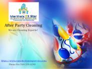 After Party Cleaning