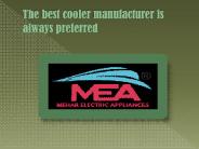 A good quality cooler motor is crucial