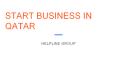 Start business in qatar PowerPoint PPT Presentation