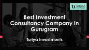 Top Investment Services Provider Company In Gurugram
