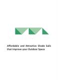 Affordable and Attractive Shade Sails that Improve your Outdoor Space PowerPoint PPT Presentation