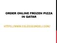 Frozen Pizza in Qatar PowerPoint PPT Presentation