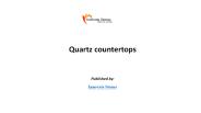 Quartz countertops